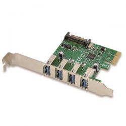 SCHEDA PCI EXPRESS 4-PORTE USB 3.0 EMRICK02G