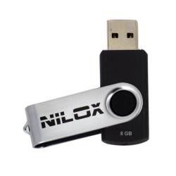 USB NILOX 8GB 2.0 S U2NIL8BL001