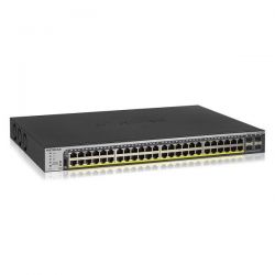 GS752TPP-100EUS - Switch Netgear Insight Smart 48 porte 1G PoE+ 760W 4SFP GS752TPP-100EUS