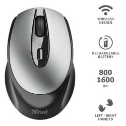 ZAYA RECHARGEABLE WIRELESS MOUSE BK 23809TRS