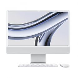 iMac 24" con display Retina 4,5K Chip Apple M3 con CPU 8-core e GPU 10-core, 256GB SSD - Argento MQRJ3T/A