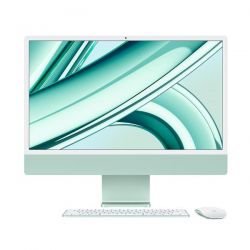 iMac 24" con display Retina 4,5K Chip Apple M3 con CPU 8-core e GPU 8-core, 256GB SSD - Verde MQRA3T/A