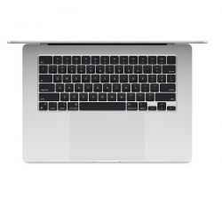 MacBook Air 15" Chip Apple M3 con CPU 8-core e GPU 10-core, 8GB, 256GB SSD - Argento MRYP3T/A