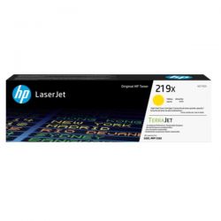 Cartuccia toner originale ad alta capacit&agrave LaserJet HP 219X giallo W2192X