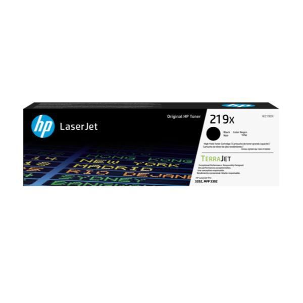 Cartuccia toner originale ad alta capacit&agrave LaserJet HP 219X nero W2190X