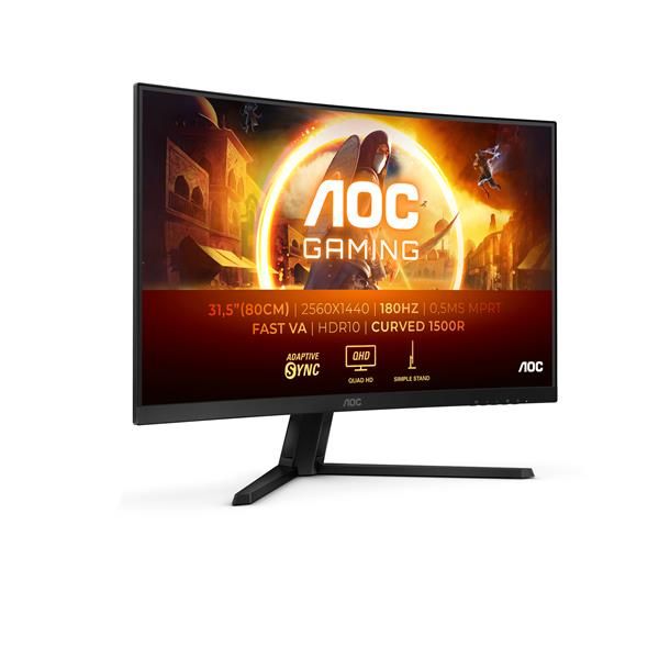 MONITOR 31,5 VA CURVO 2K 180HZ
