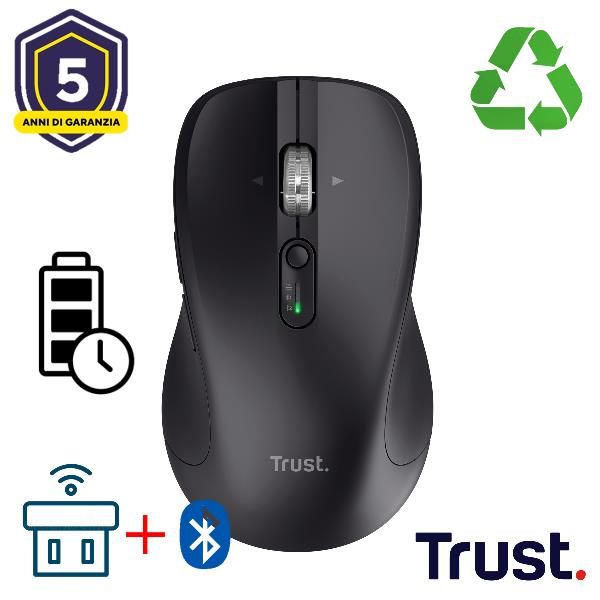 FERRO HYPERWHEEL WRLS MOUSE BLACK