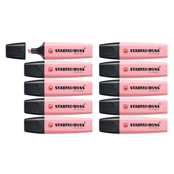 CF10 STABILO BOSS PASTEL ROSA ANTIC