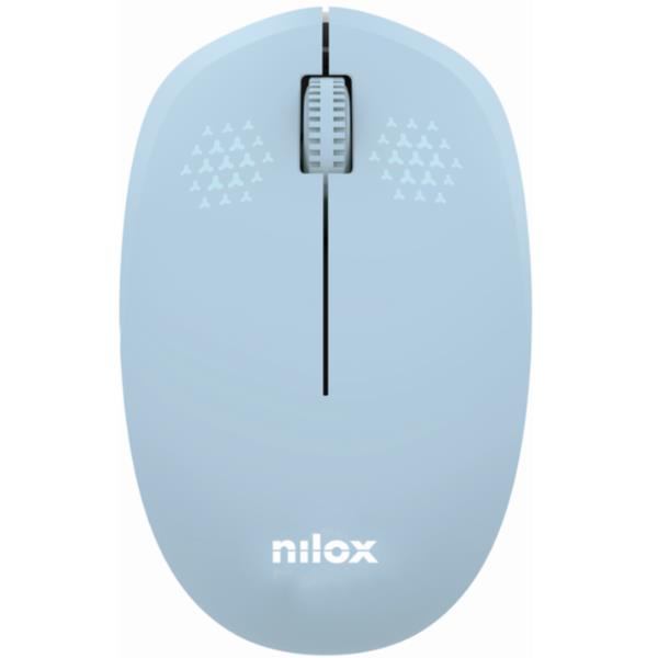 MOUSE WIRELESS 1000DPI AZZURRO