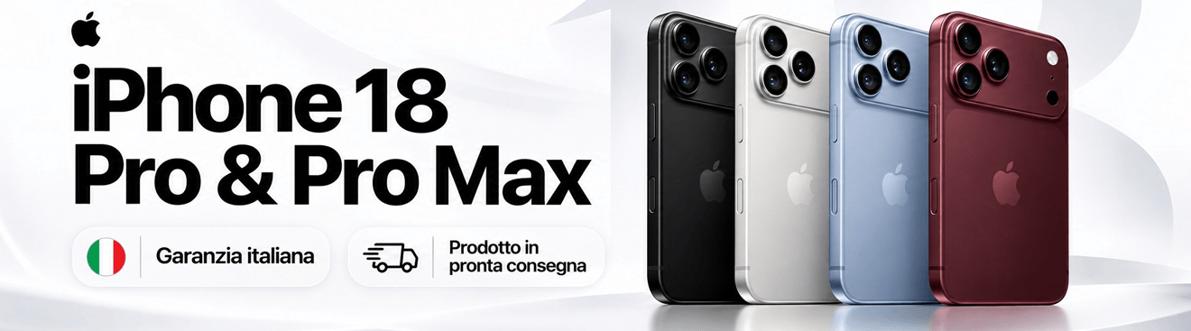 Promo iPhone 18 pro in pronta consegna